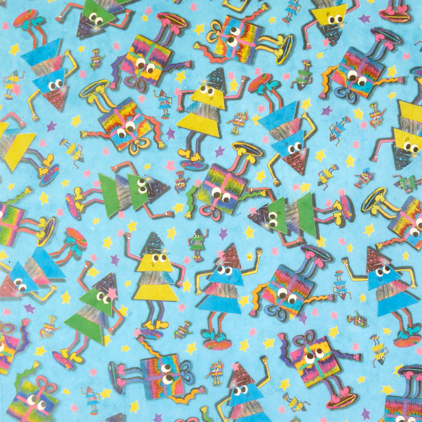 Christmas Party Lokta Wrap