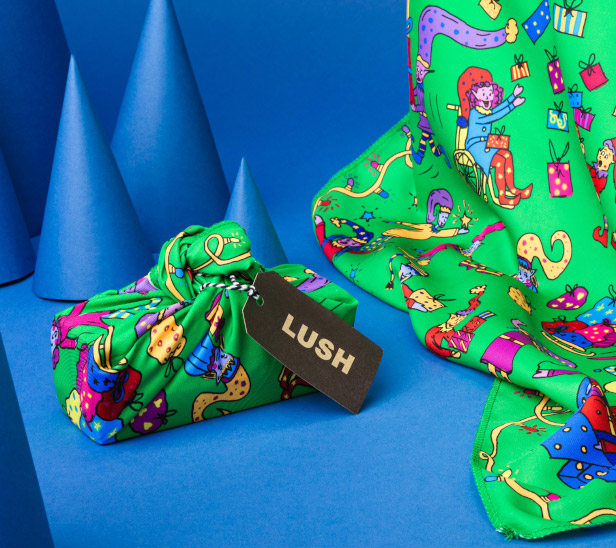 Lush Christmas 2021 – Elves Workshop Knot Wrap