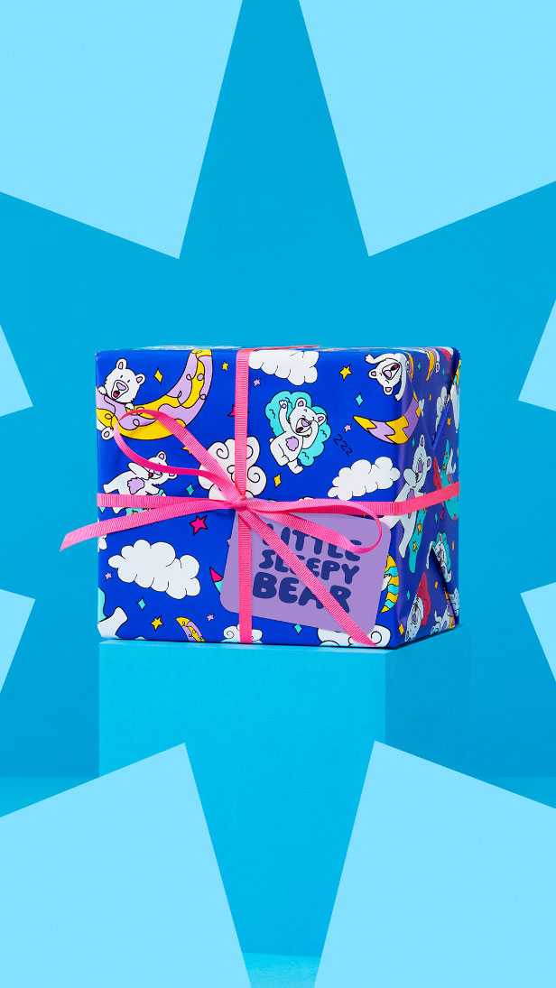 Little Sleepy Bear Gift Packaging